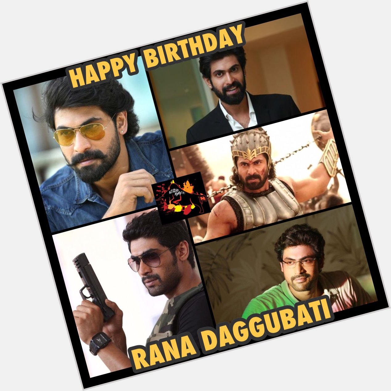 Happy Birthday Rana Daggubati   All the best for your future projects sir    