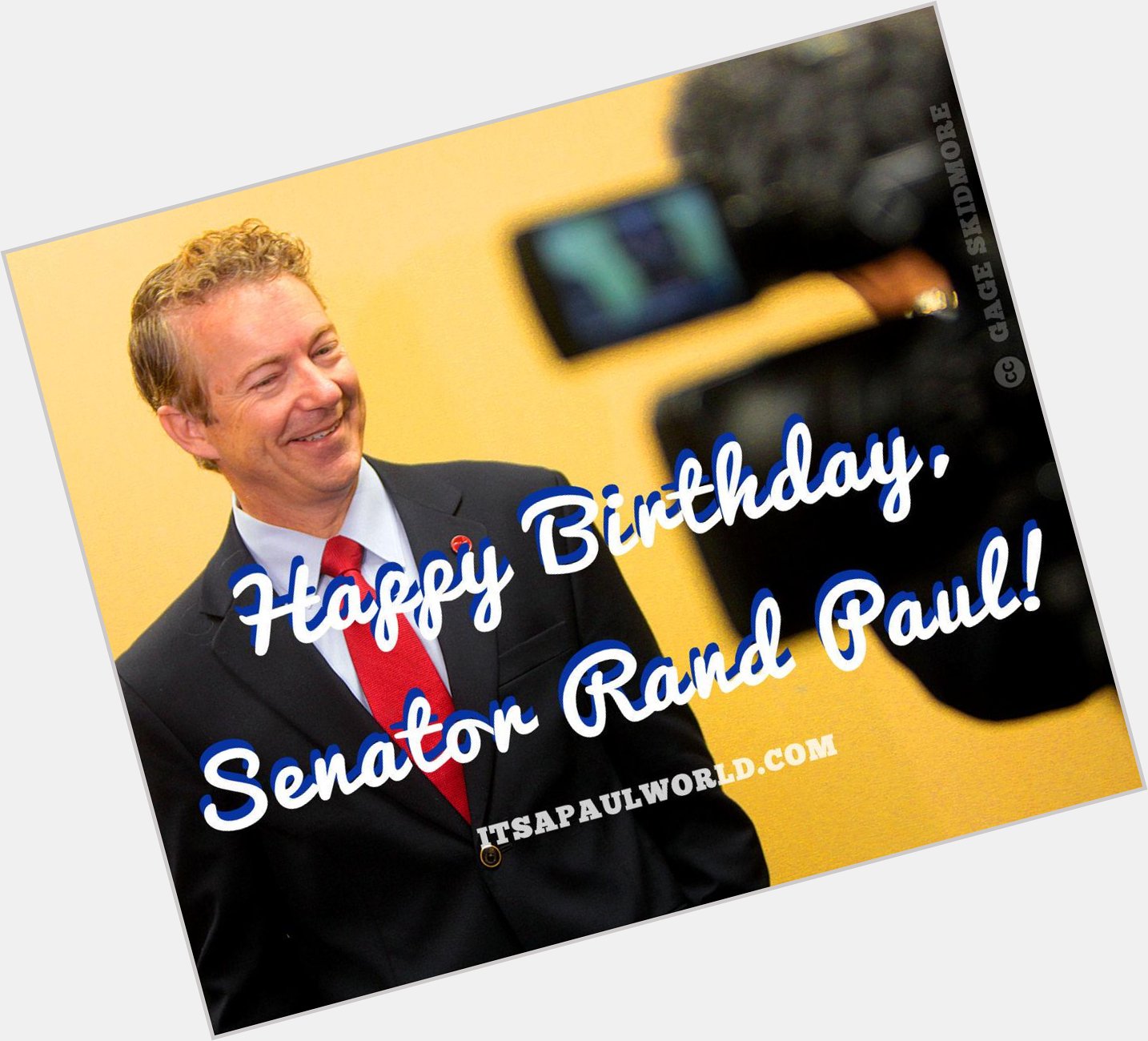Happy Birthday Sen. Rand Paul! 