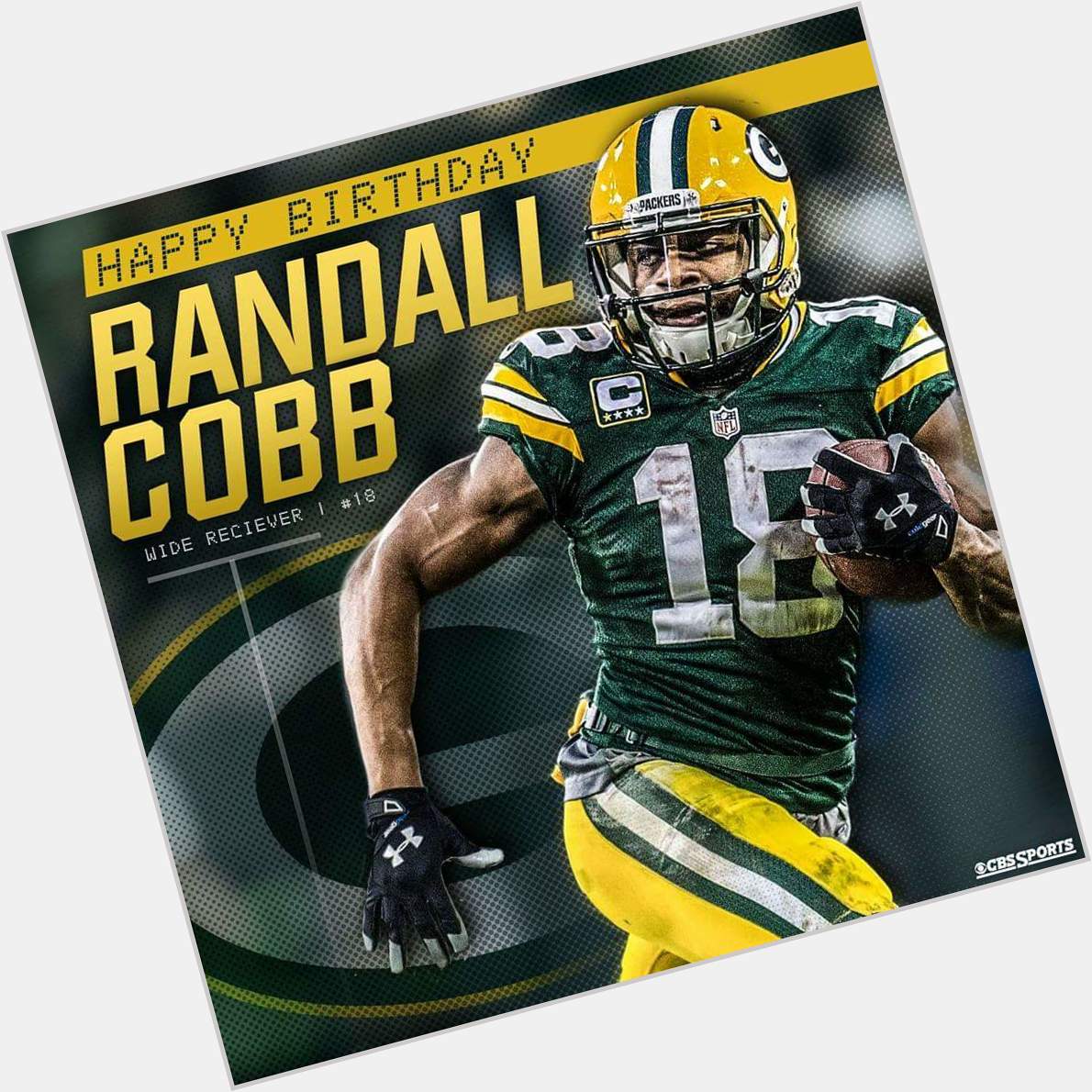Happy Birthday Randall Cobb, lot of respect for you but we\re shutting you down this season 