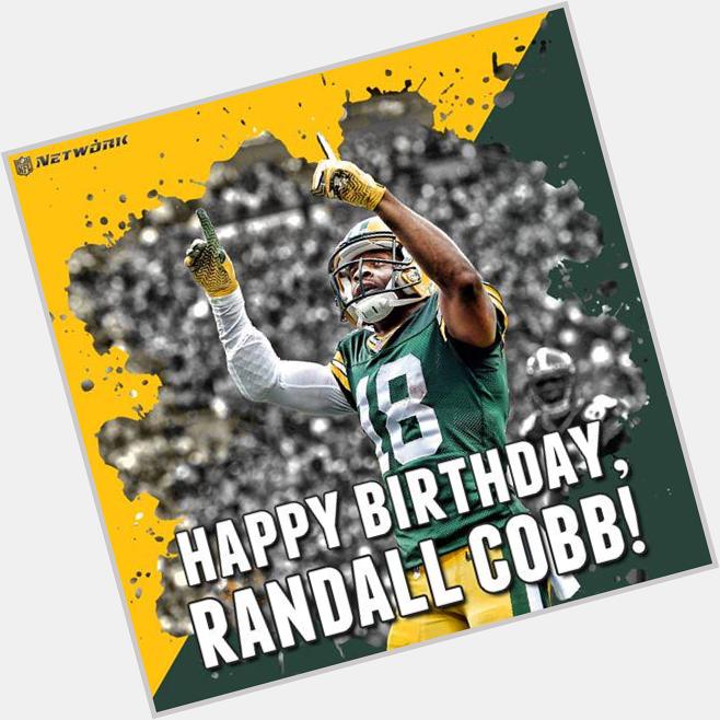 LIKE to help us wish Green Bay Packers WR Randall Cobb a happy birthday!...  