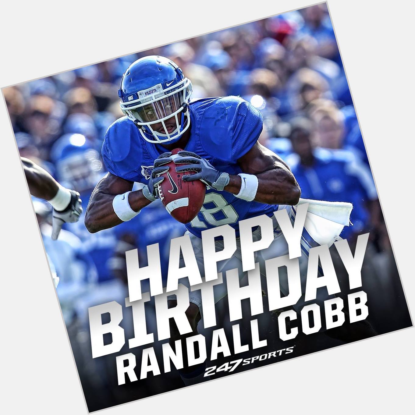Happy birthday, Randall Cobb! One of the best to ever do it at Kentucky. 