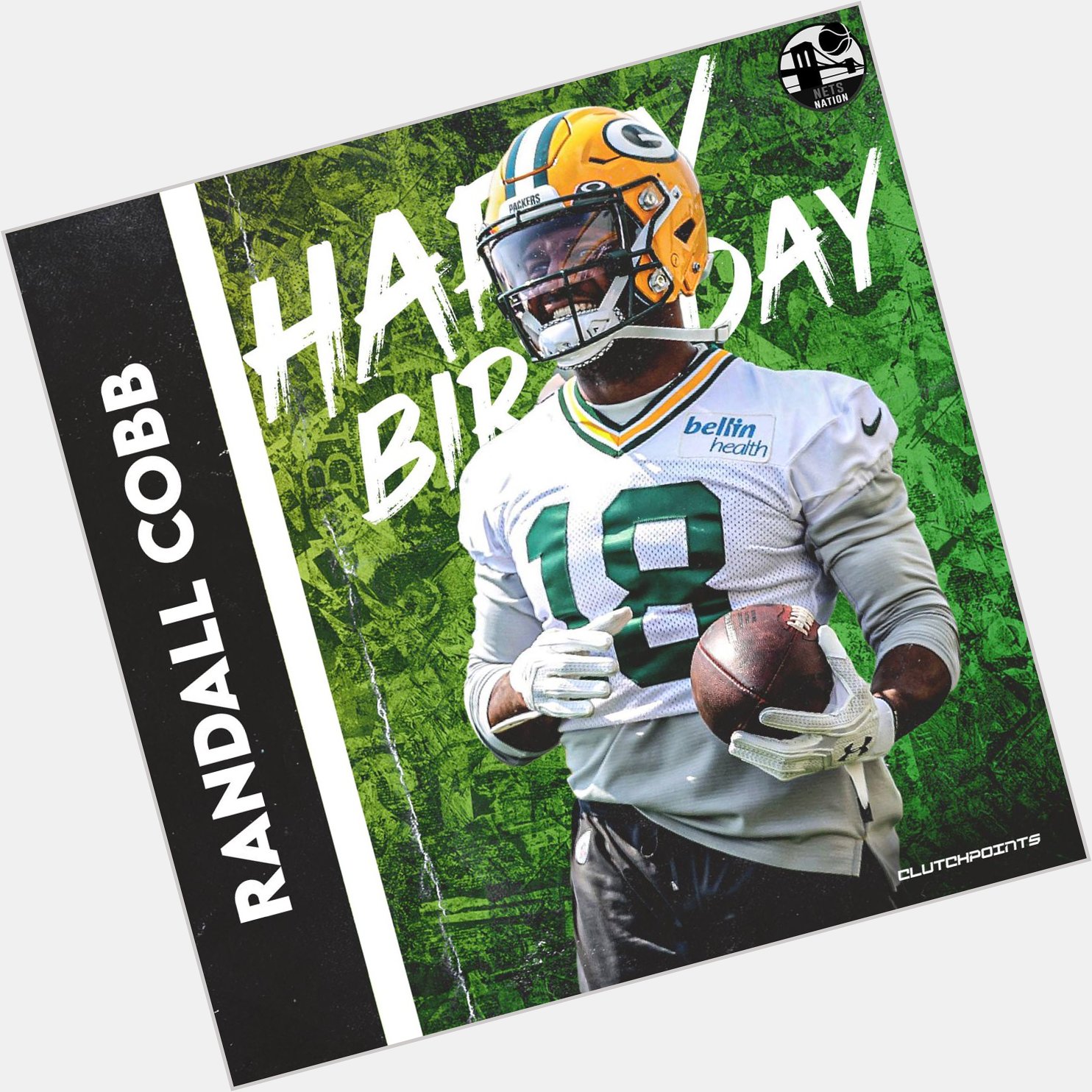 Join Packers Nation in greeting Randall Cobb a happy 31st birthday! 