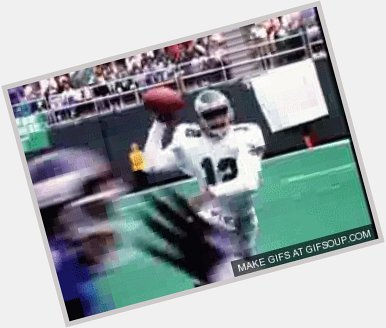 Happy birthday the Ultimate Weapon Randall Cunningham! 
He was human highlight reel!   