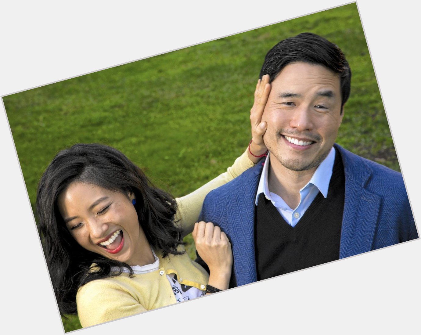 Happy belated birthday to the amazing Constance Wu + Randall Park!  