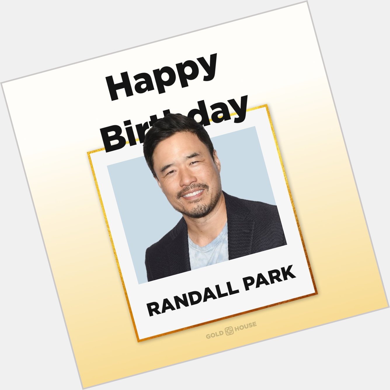 Happy birthday, Randall Park! 