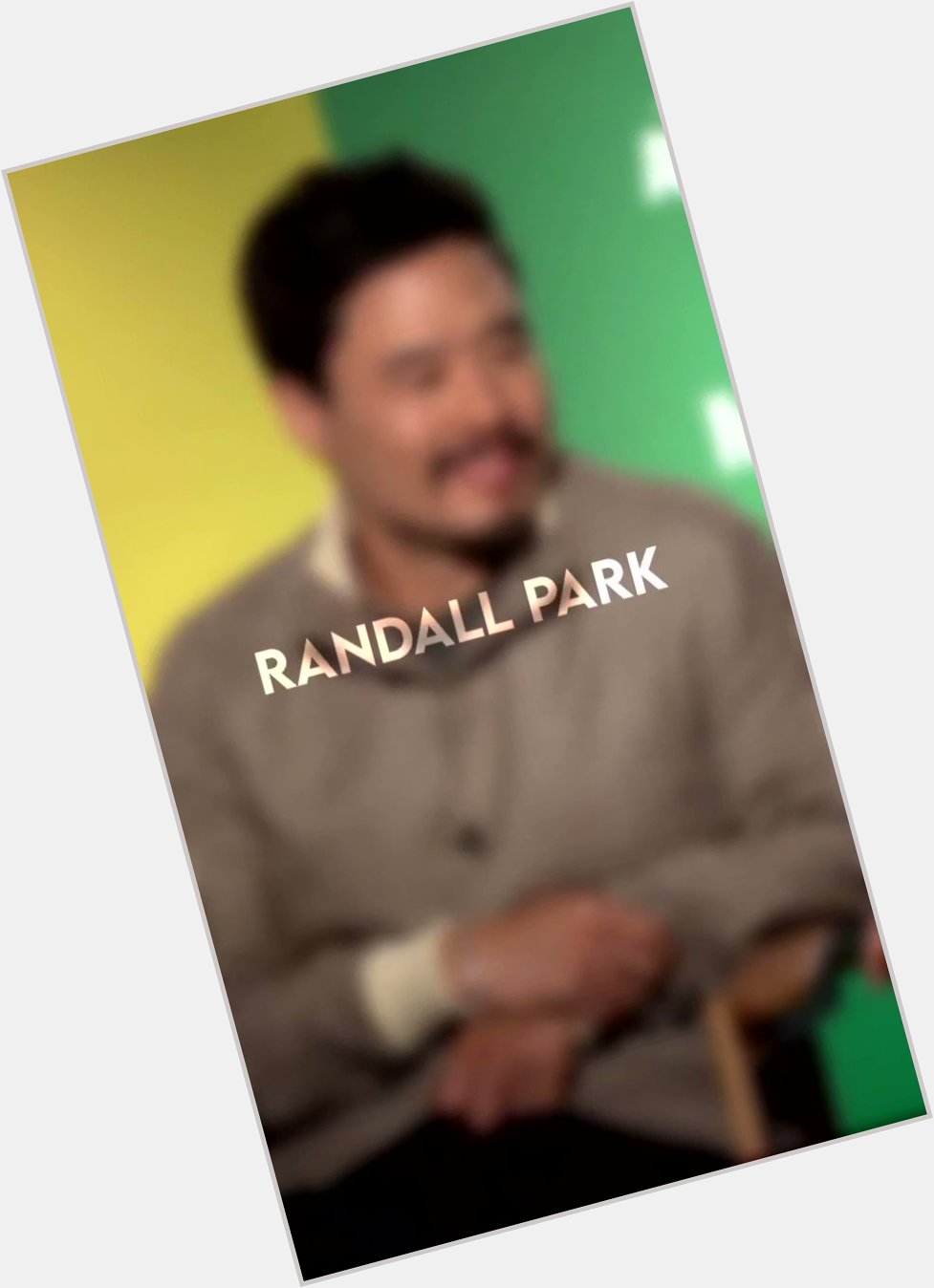 ITS RANDALL PARK S B DAY Happy Birthday Randall 