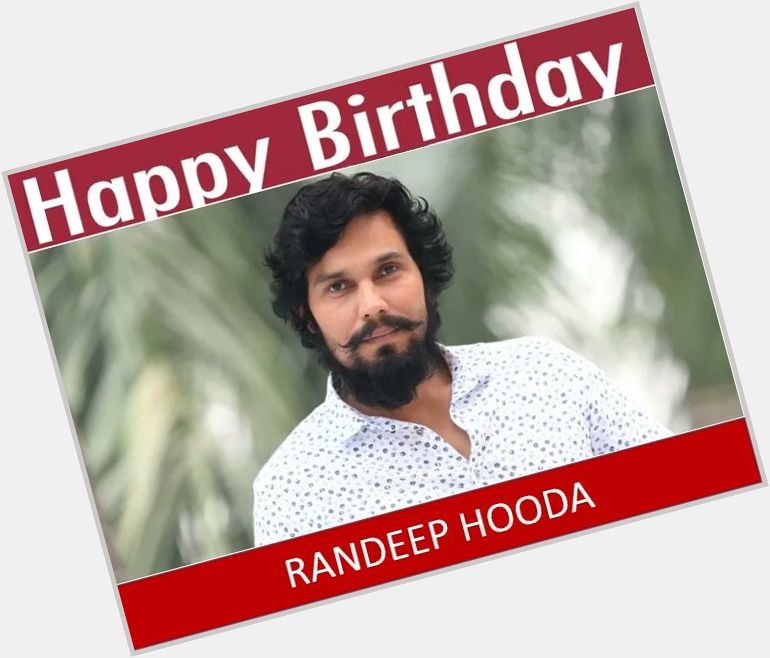 We wish Randeep Hooda a very happy birthday paji! 