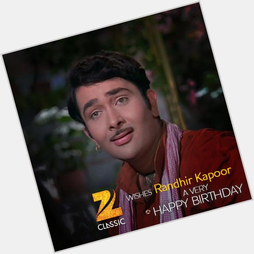 Wishing actor, director, producer & 1 of the most influential men in Bollywood, Randhir Kapoor a very Happy Birthday. 