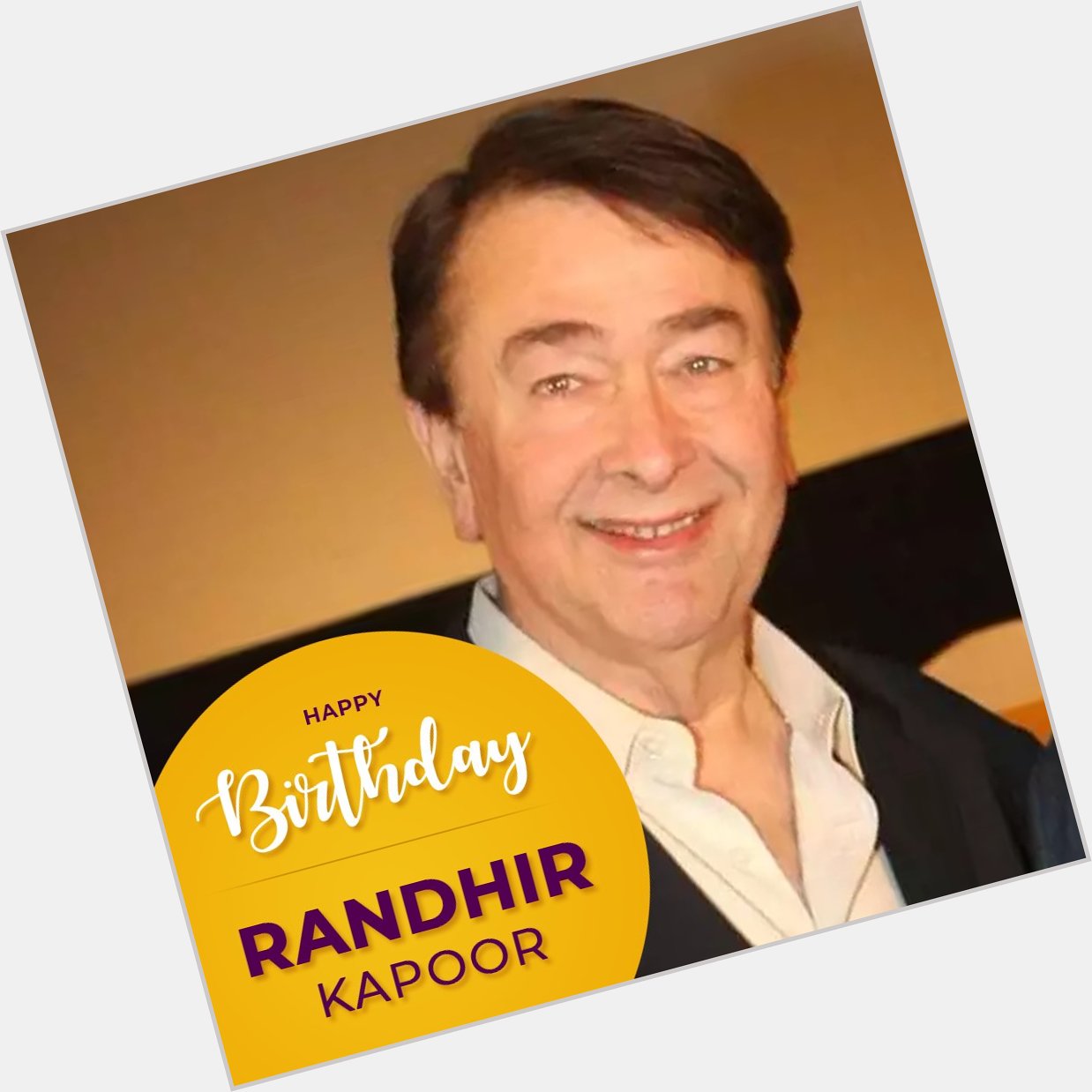 Colors Cineplex wishes Randhir Kapoor a very Happy Birthday!   