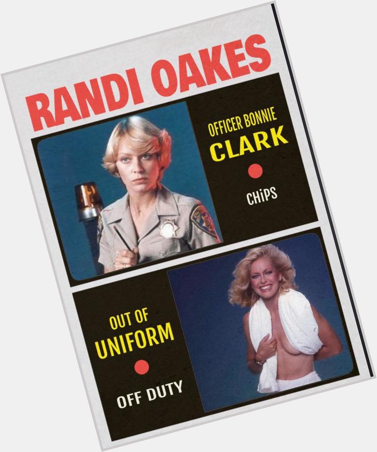 Happy 64th birthday to Randi Oakes of CHiPS 