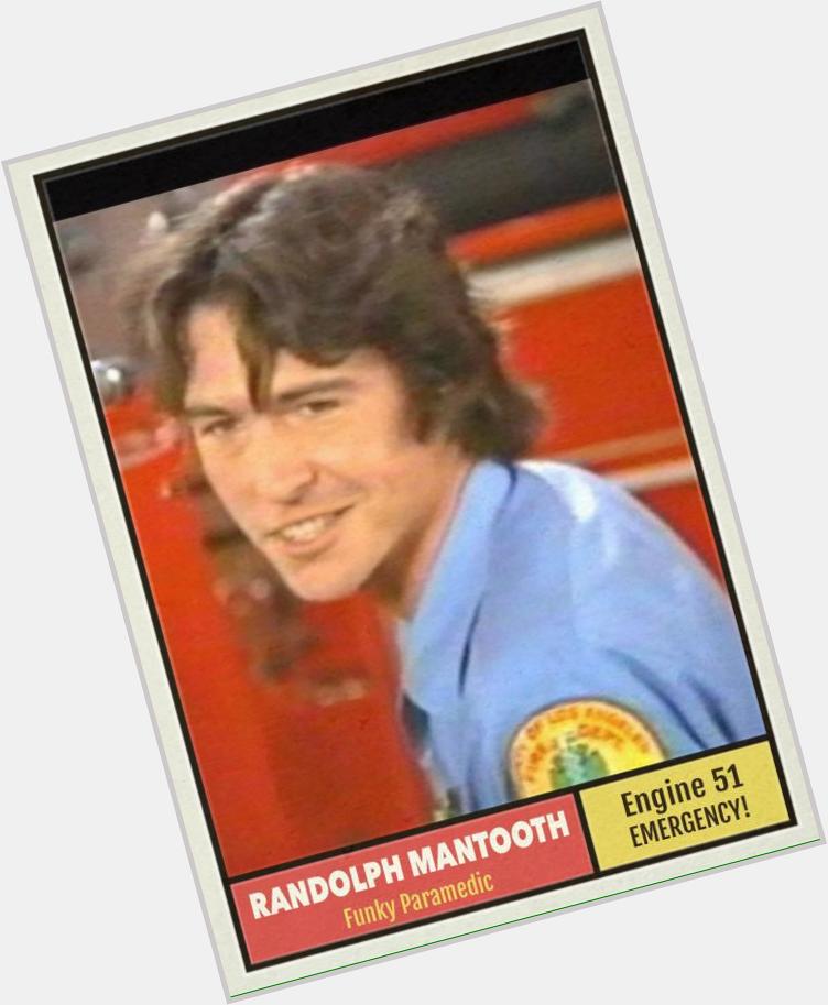Happy 70th birthday to Randolph Mantooth. Saturday nights on NBC w/Emergency! were an essential part of growing up. 