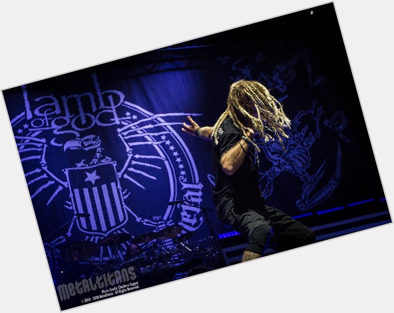 Metaltitans \"Happy Birthday\" shout out to Randy Blythe of 