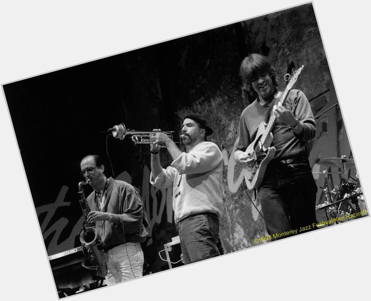 Happy Birthday today to trumpeter Randy Brecker. Image: Michael & Randy Brecker and Mike Stern at 1993 