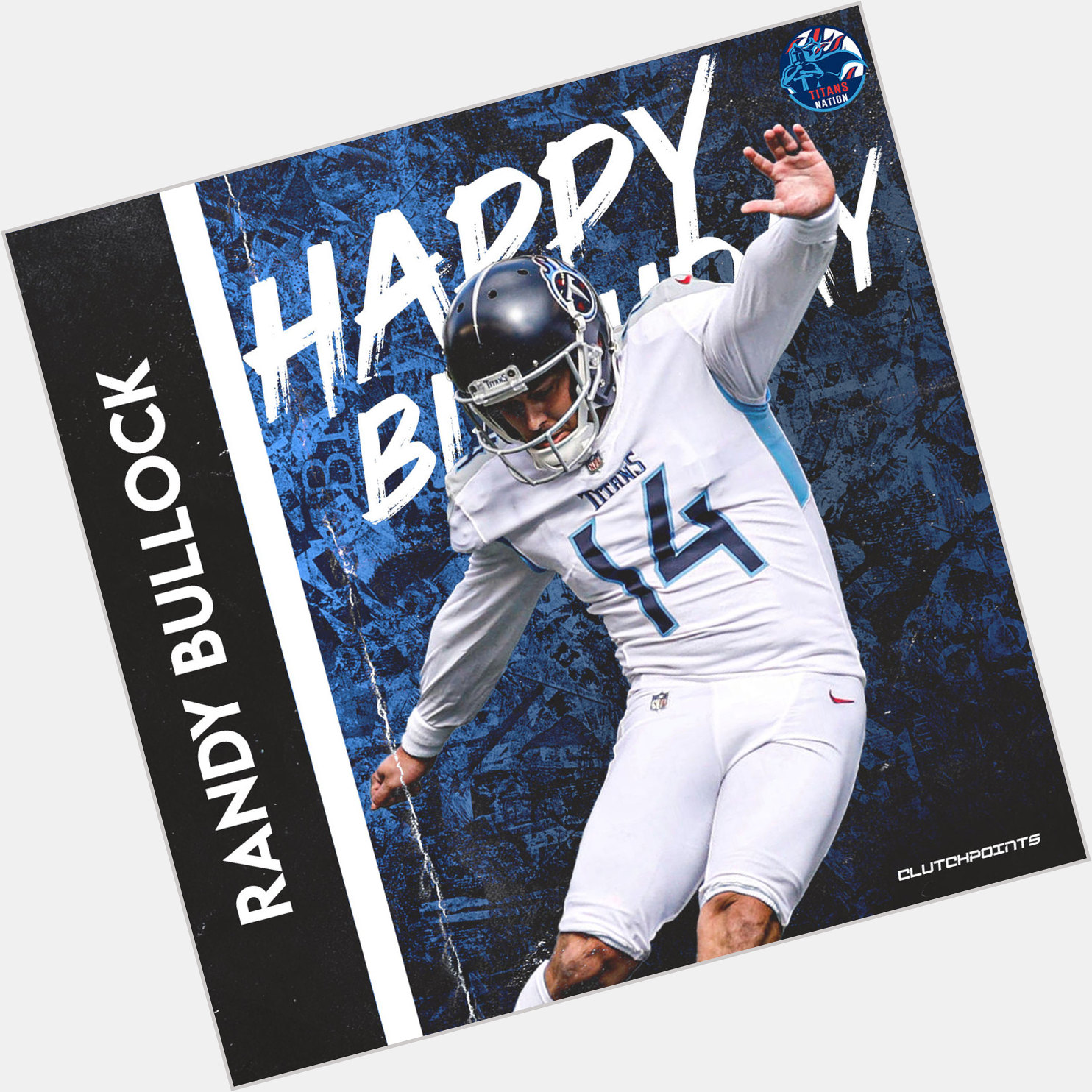 Join Titans Nation in greeting Randy Bullock a happy 32nd birthday 