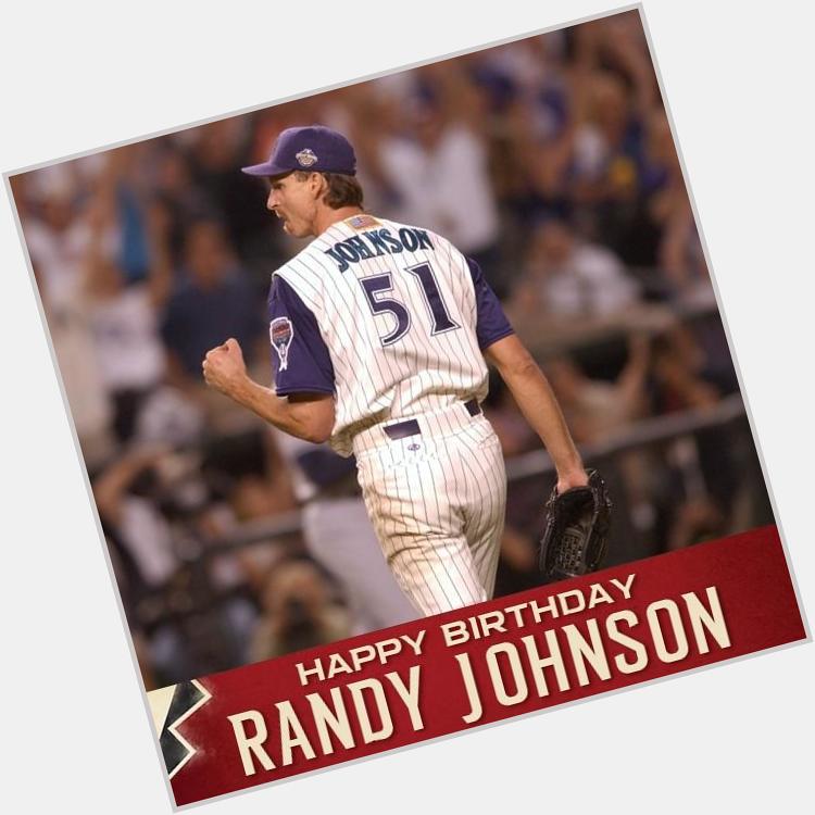  turns 51 today. Happy Birthday to legend Randy Johnson! 