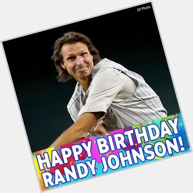 Happy Birthday to baseball great Randy Johnson! 