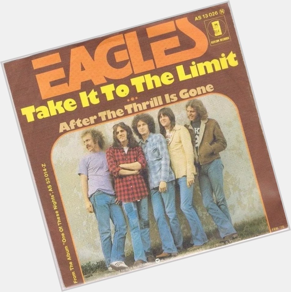 Happy Birthday to Randy Meisner .founding member of The Eagles 
