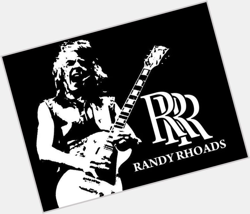 HAPPY BIRTHDAY RANDY RHOADS.....R.I.P. 