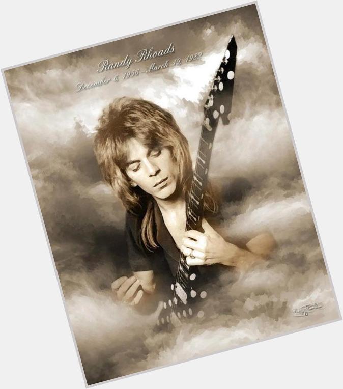 Happy birthday to the late, great Randy Rhoads. Wouldve been 58 today. RIP 