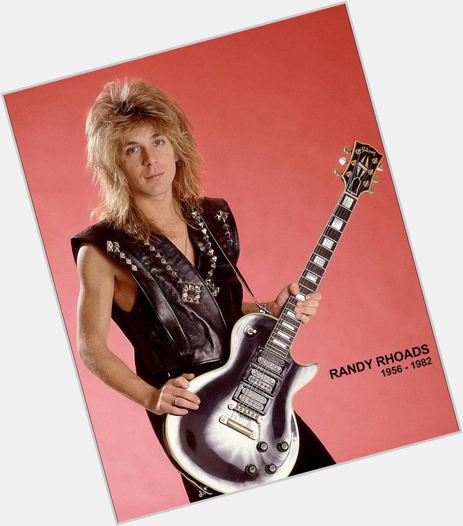 Happy birthday to the incomparable RANDY RHOADS... The legend that continues to inspire! 