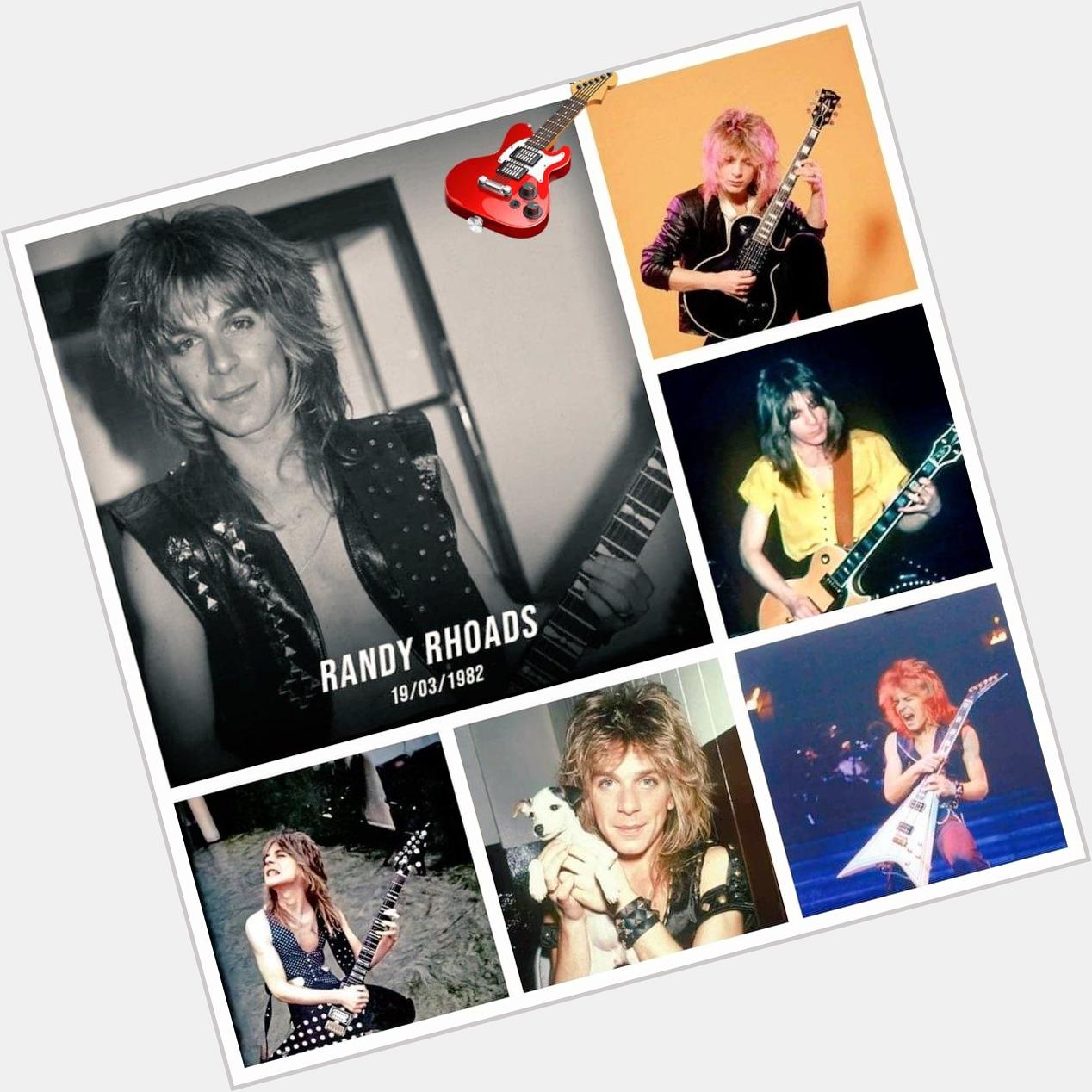 Happy heavenly birthday  RANDY RHOADS! December 6, 1956 
March 19, 1982
Gone, but never forgotten! 