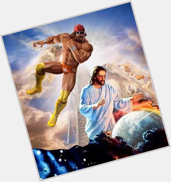 Happy birthday to the late great Macho Man Randy Savage!!!!!! Thanks for saving us from the apocalypse. 