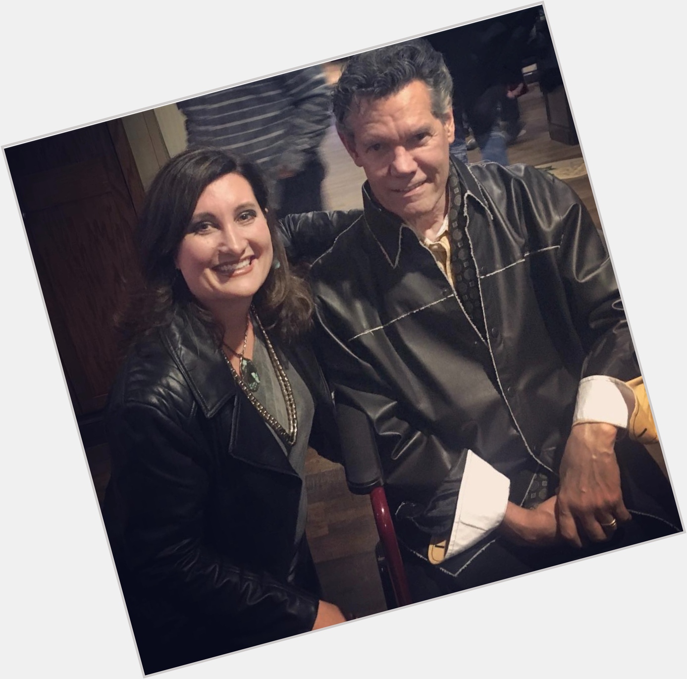 Happy Birthday to Randy Travis! I ran into him a few years back at the Opry, and what a kind soul! 