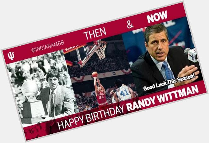 Happy Birthday to national champion, IU Hall of Famer and Washington Wizards Head Coach Randy Wittman. 