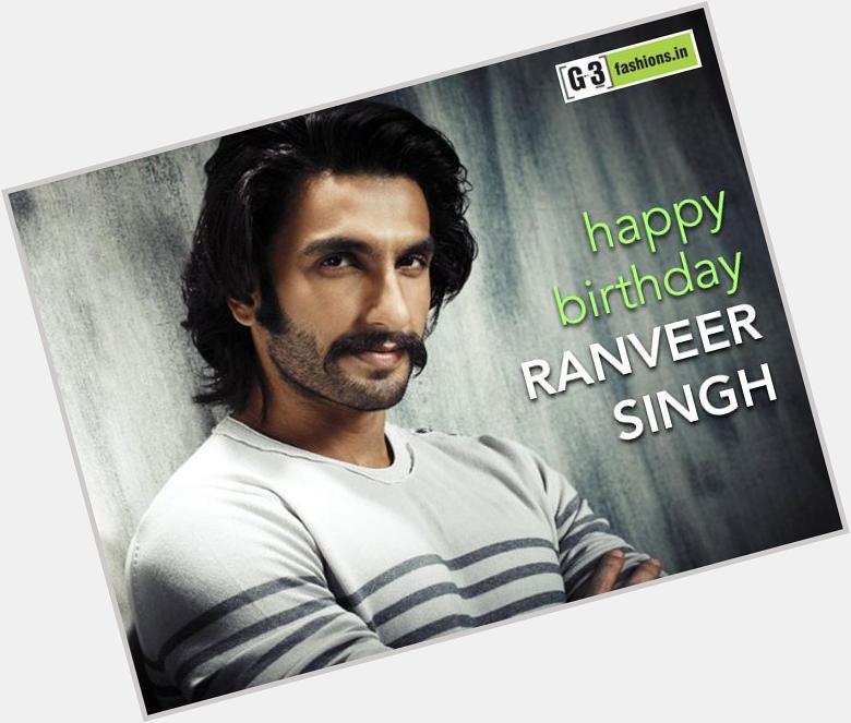 \"Happy Birthday Ranveer Singh\" The man who\s a total Entertainment package, Happy  