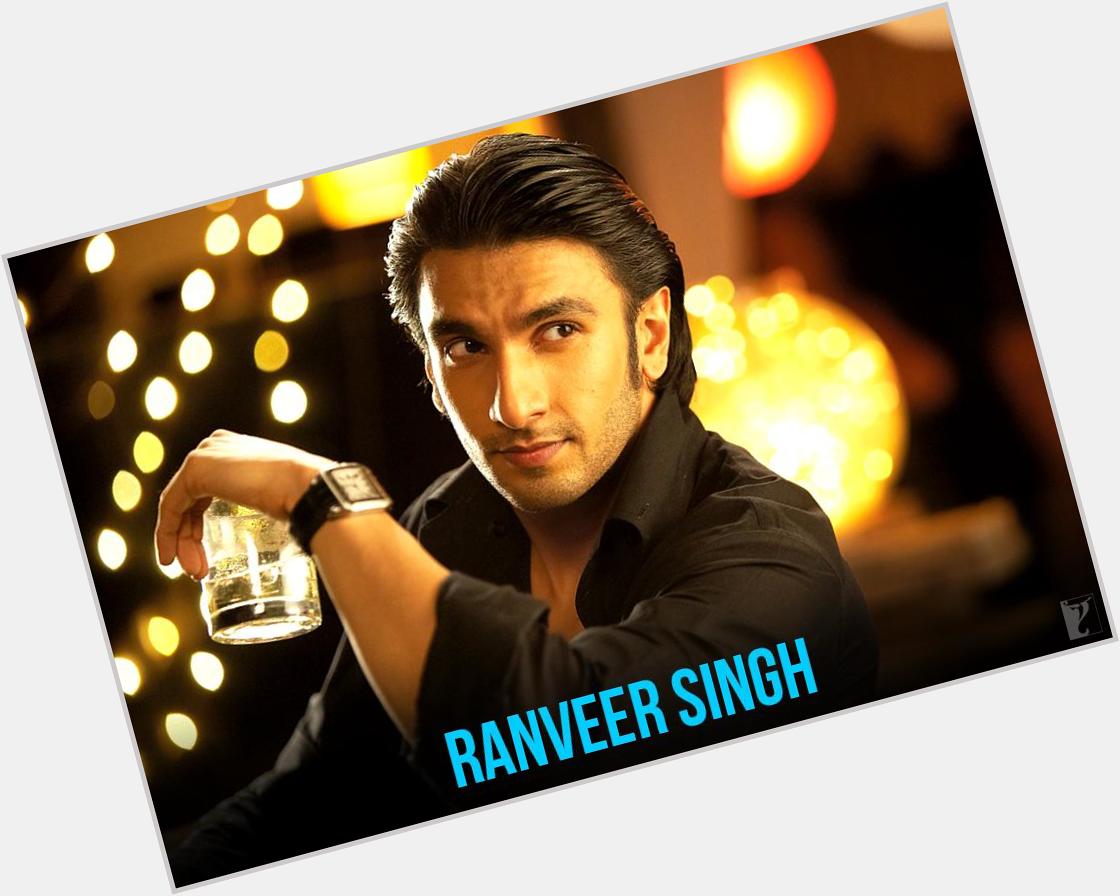 Wishing the notoriously charming Ranveer Singh a very Happy Birthday! 
