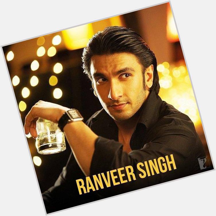 Wishing the notoriously charming Ranveer Singh a very Happy Birthday!    