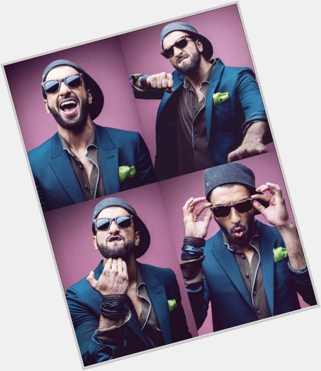 He\s crazy,funny,handsome,dashing!! Simply he\s Mr Chiing I just love him... Happy Birthday Ranveer Singh 