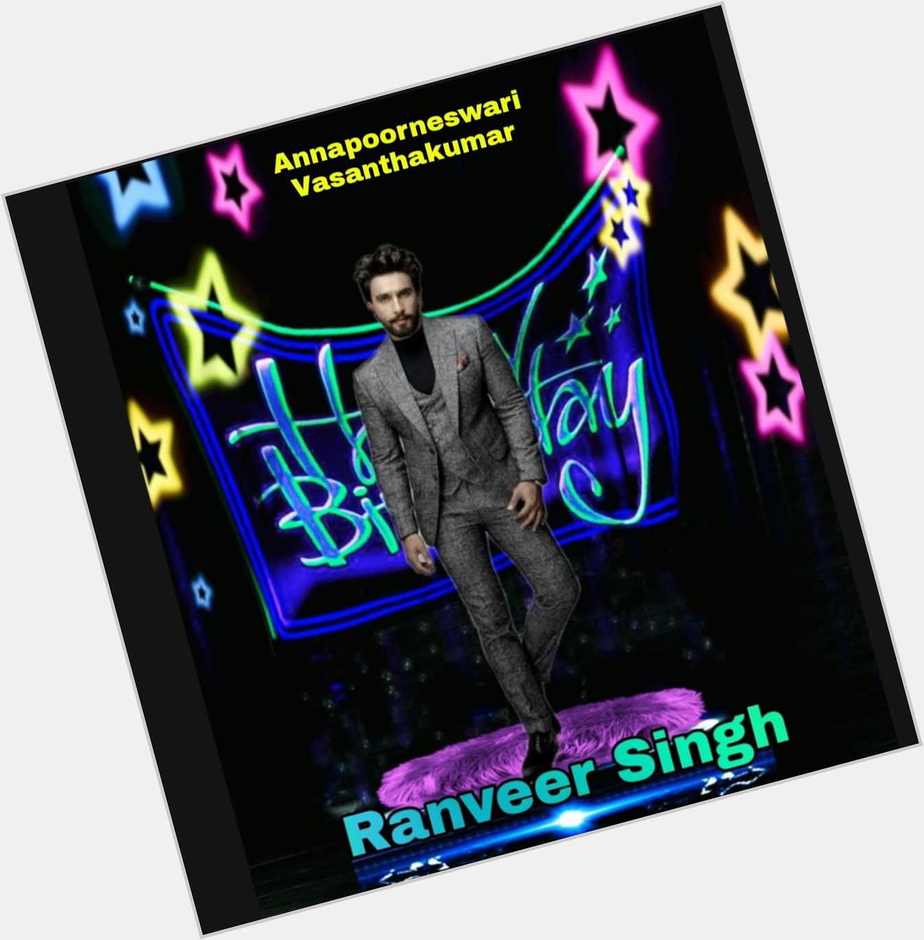 Happy Birthday Ranveer Singh  