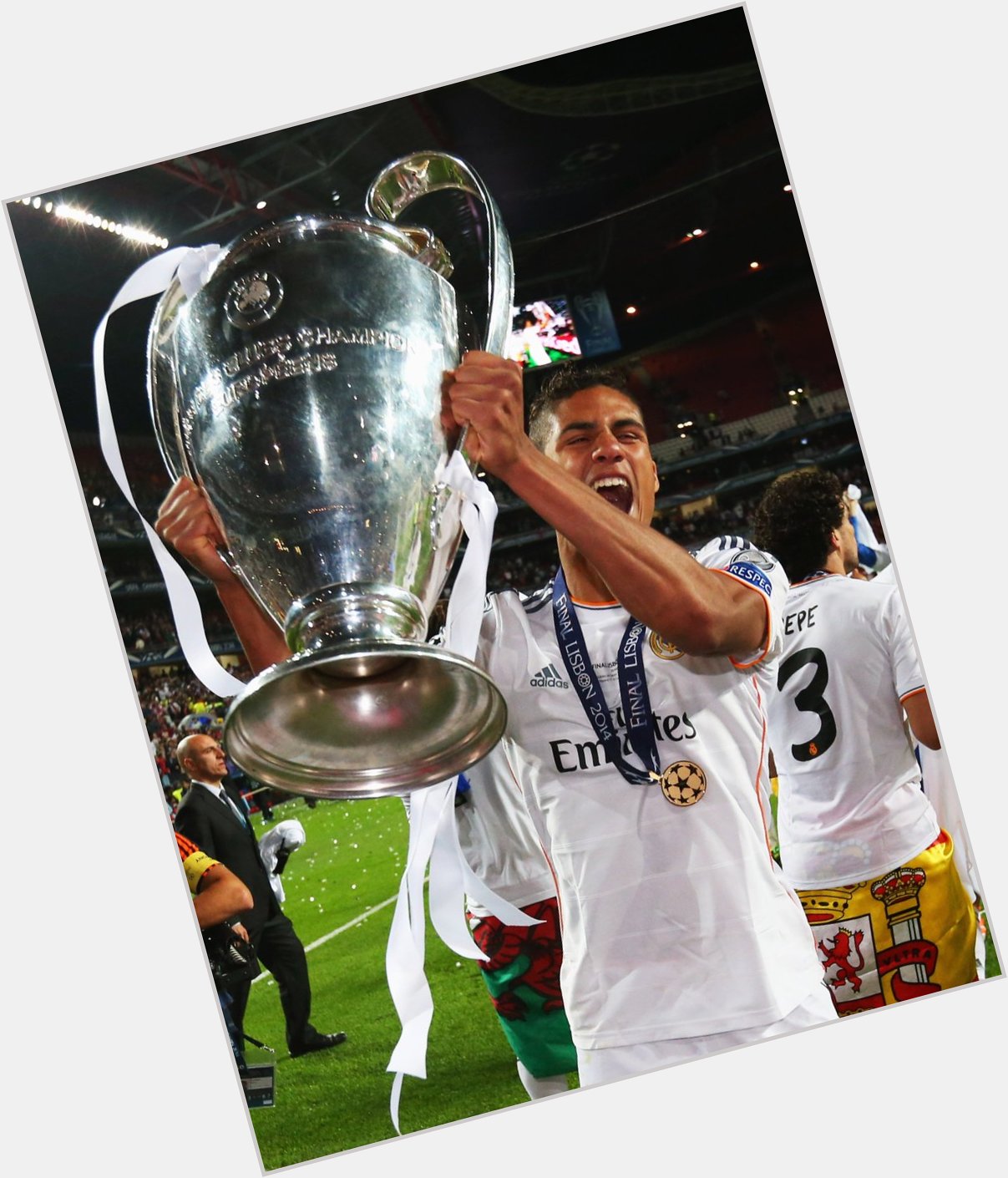 Wish two-time winner & Real Madrid defender Raphaël Varane a happy birthday!   