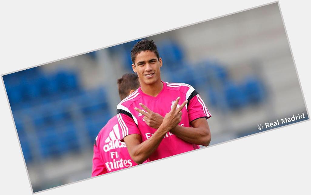 HAPPY BIRTHDAY TO RAPHAEL VARANE, hope you have a great day and year to come!                