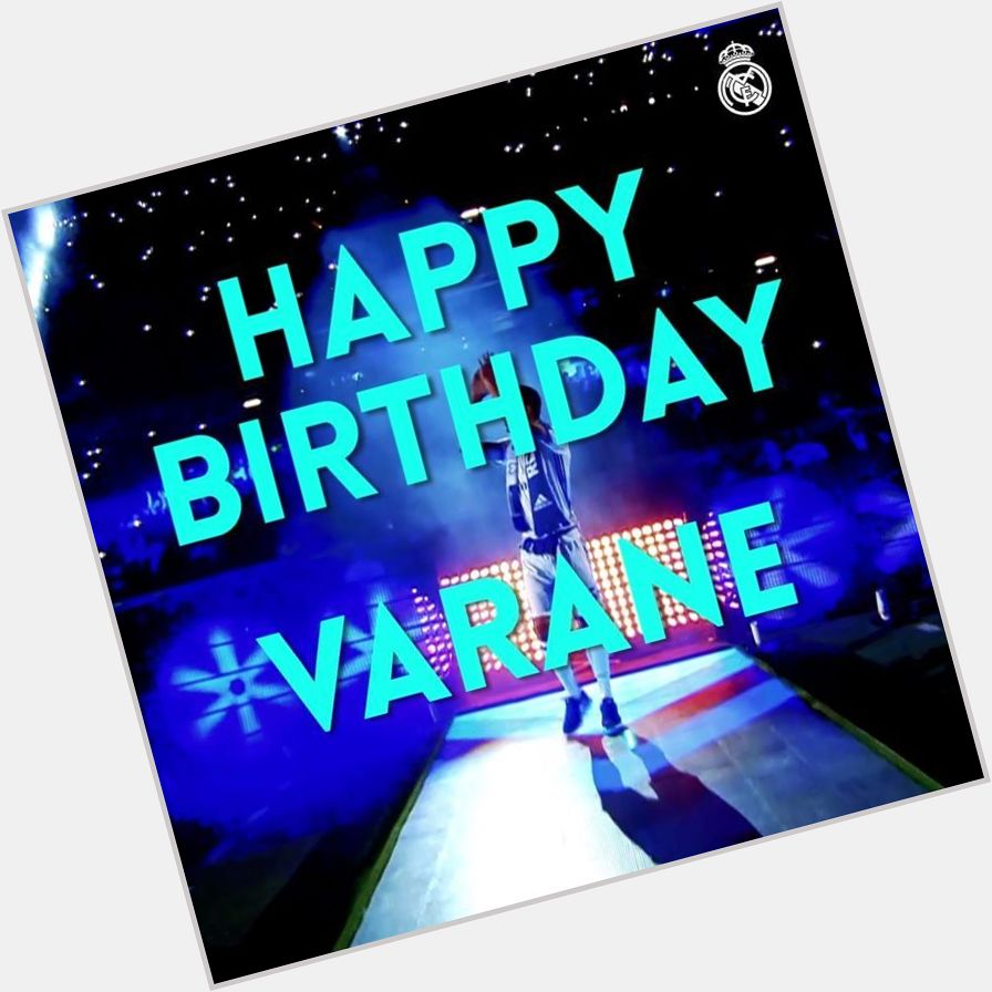 Happy 25th Birthday to Raphaël Varane!  