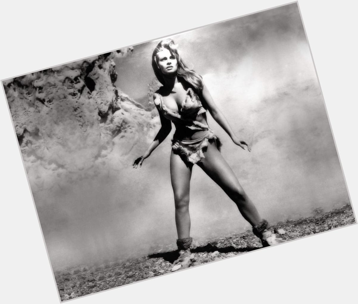 This shot in 1966\s ONE MILLION YEARS B.C. made Raquel Welch a star. Today, we wish her a very happy 75th birthday! 