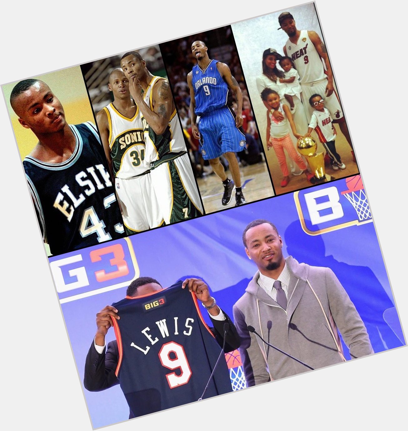 Happy 38th Birthday To My Homie Rashard Lewis 