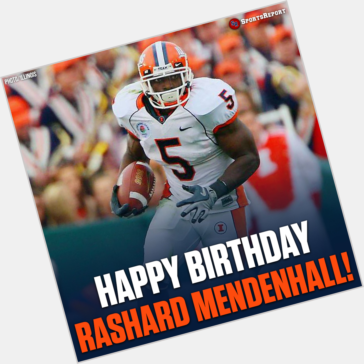  Fans, let\s wish Football Legend Rashard Mendenhall a Happy Birthday! 