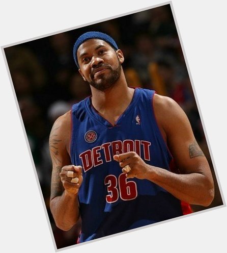 Happy Birthday to one of the hardest working members of the \"goin\ to work\" Pistons - Rasheed Wallace  