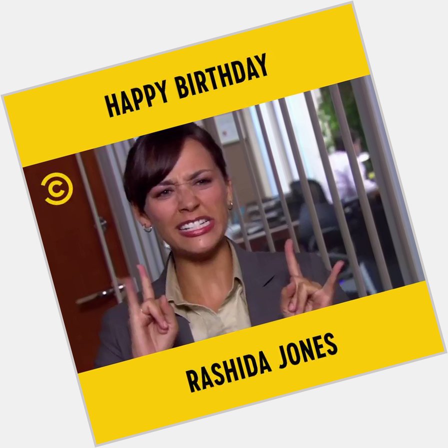 \"CALL OF DUTY!\" Happy Birthday Rashida Jones  