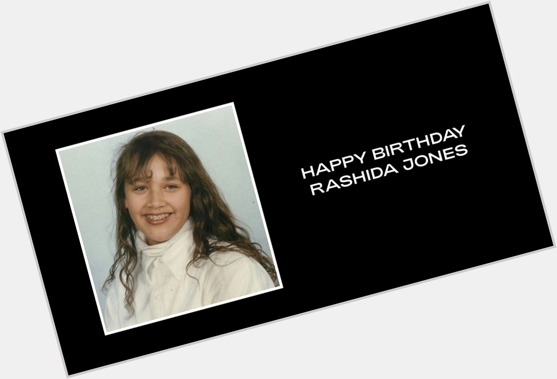 Beyoncé wishes Rashida Jones a happy 45th birthday. 