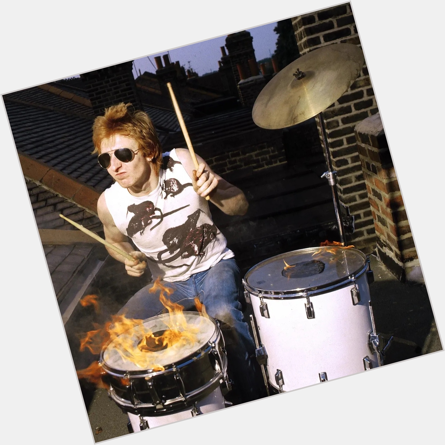 .....aaaand Happy Birthday Rat Scabies! The Damned drummer turns 67 today!   