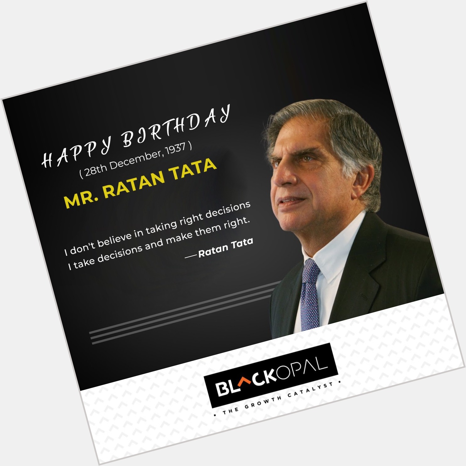 Happy Birthday Shri Ratan Tata Ji should be awarded   