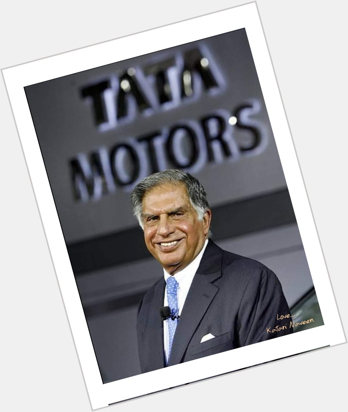 Happy Birthday Ratan Tata Sir    
