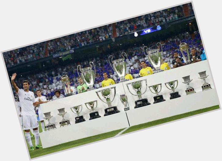 Happy Birthday 38th Raul Gonzalez, Real Madrid  