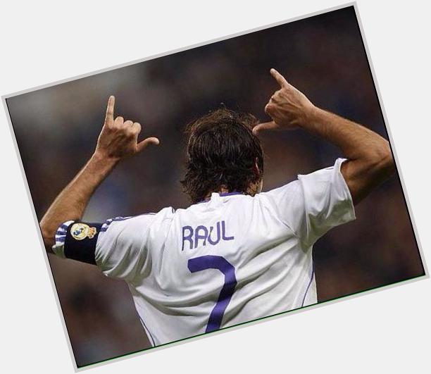 Happy 38th birthday to Real Madrid\s legend, Raúl González Blanco ! 