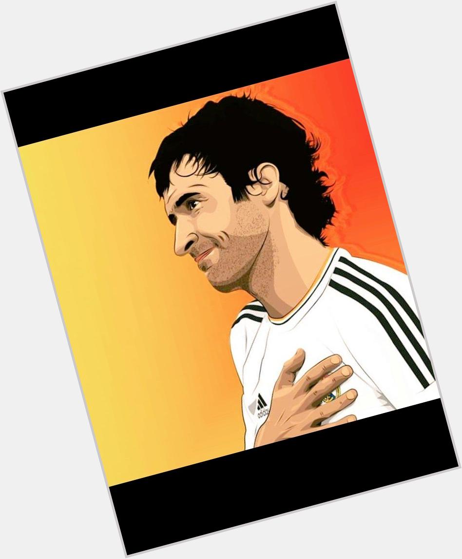 Happy Birthday to Real Madrid Legend,
Raul Gonzalez Blanco 