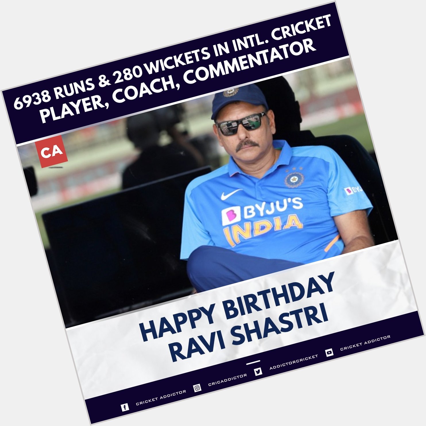 Happy Birthday Ravi Shastri     
