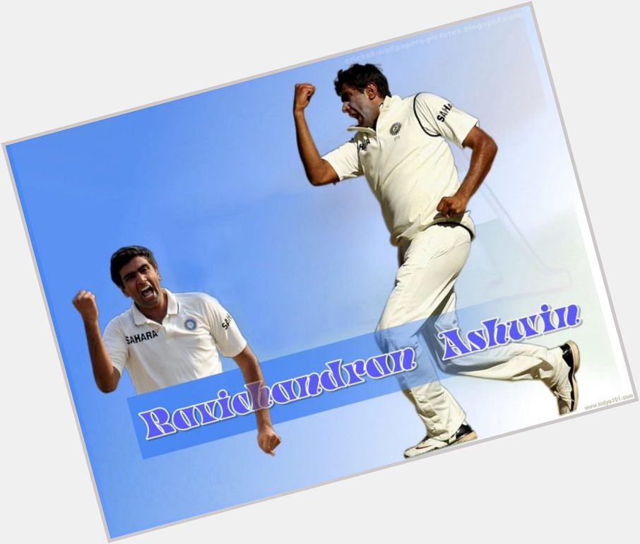 Happy birthday the great off spinner  in the world in this time Ravichandran ashwin 